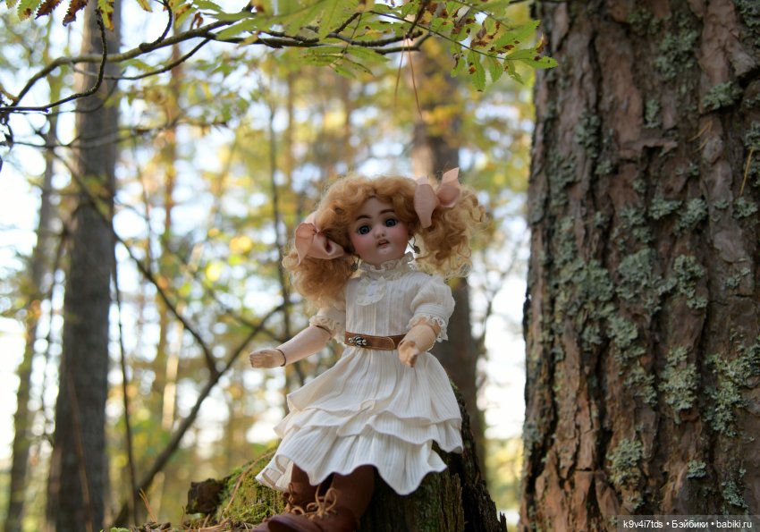 Симона и Золотая Осень — Антикварные куклы Simon & Halbig (S&H): Симон Хальбиг