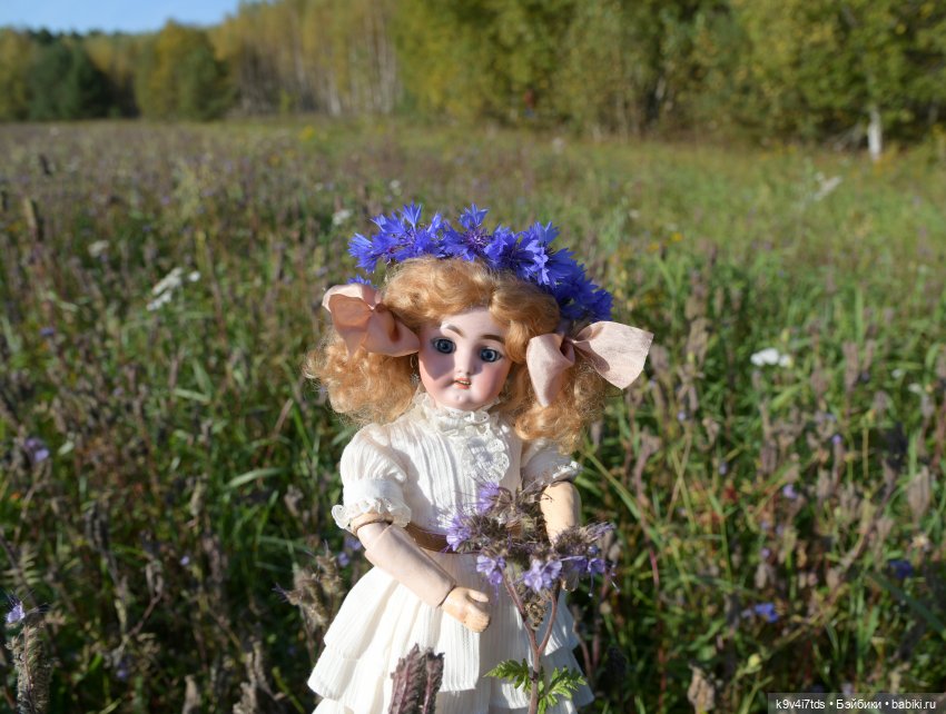 Симона и Золотая Осень — Антикварные куклы Simon & Halbig (S&H): Симон Хальбиг (фото 10)