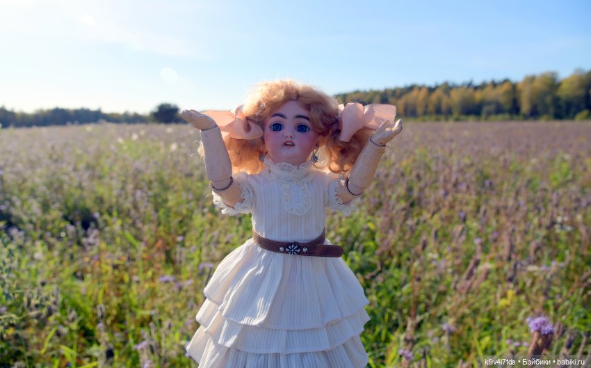 Симона и Золотая Осень — Антикварные куклы Simon & Halbig (S&H): Симон Хальбиг