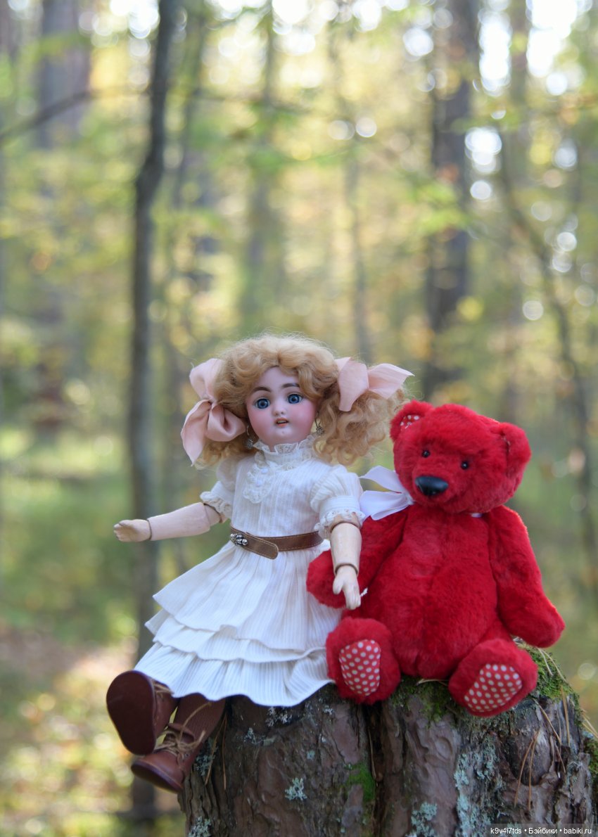 Симона и Золотая Осень — Антикварные куклы Simon & Halbig (S&H): Симон Хальбиг