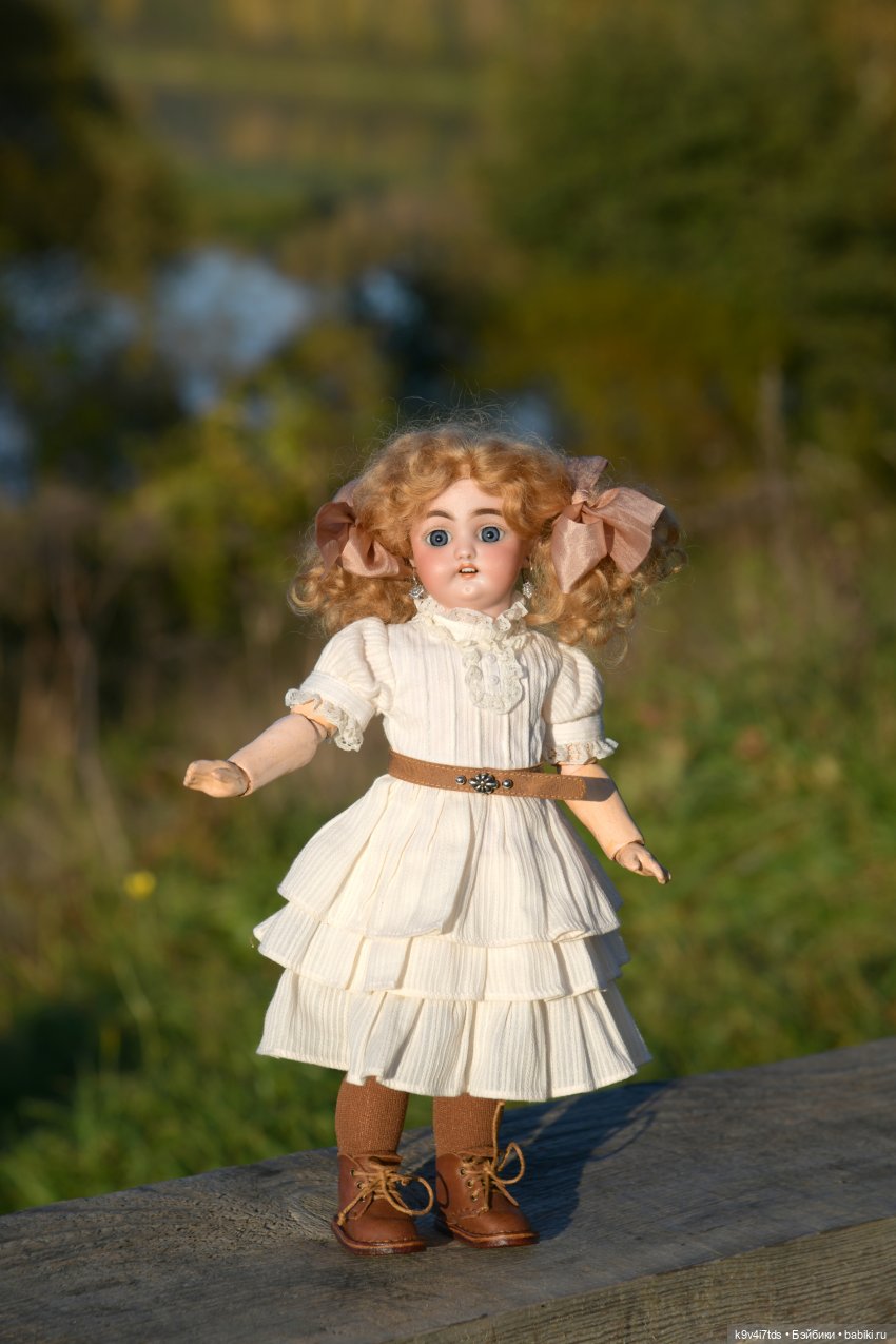Симона и Золотая Осень — Антикварные куклы Simon & Halbig (S&H): Симон Хальбиг