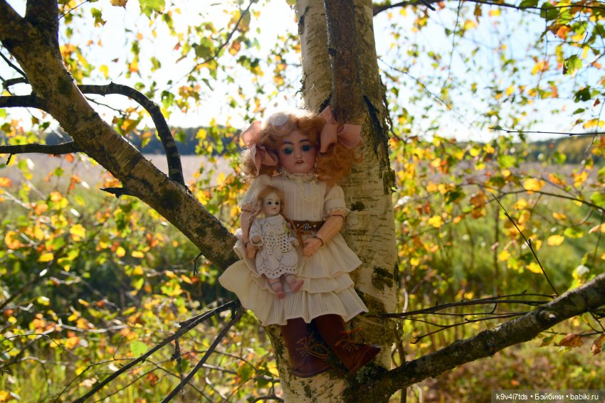 Симона и Золотая Осень — Антикварные куклы Simon & Halbig (S&H): Симон Хальбиг