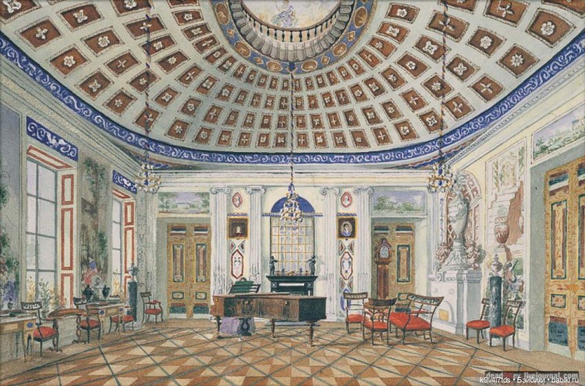 "Танцующий дом", Усадьба Знаменское-Раёк (Тверская область)