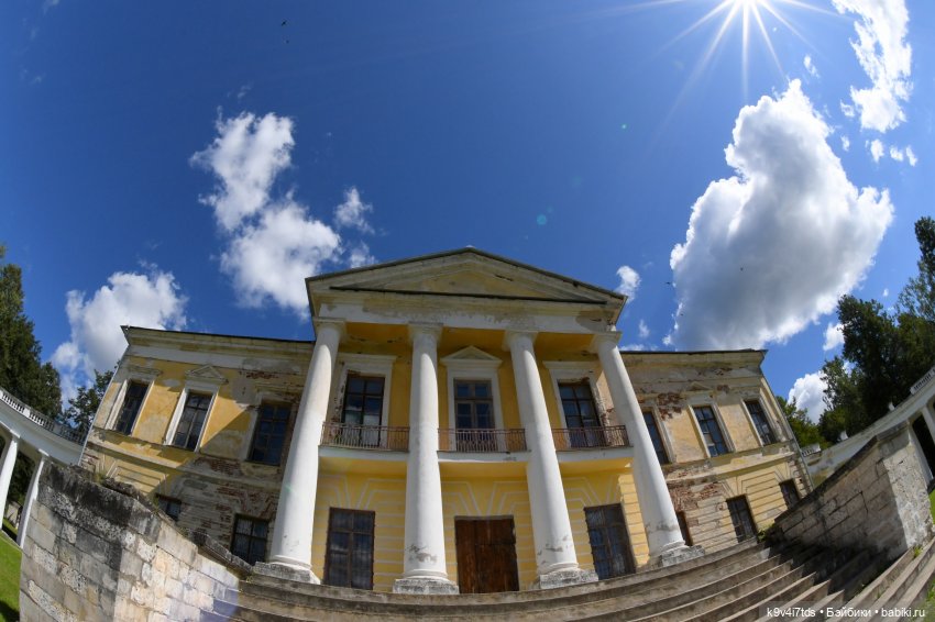 Усадьба Знаменское-Раёк, прогулка по парку