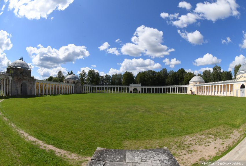 Усадьба Знаменское-Раёк, прогулка по парку