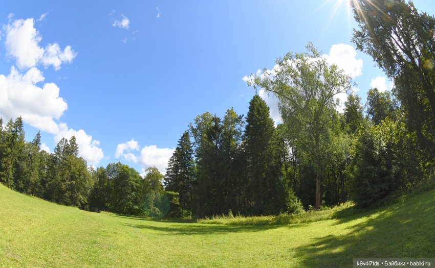 Усадьба Знаменское-Раёк, прогулка по парку