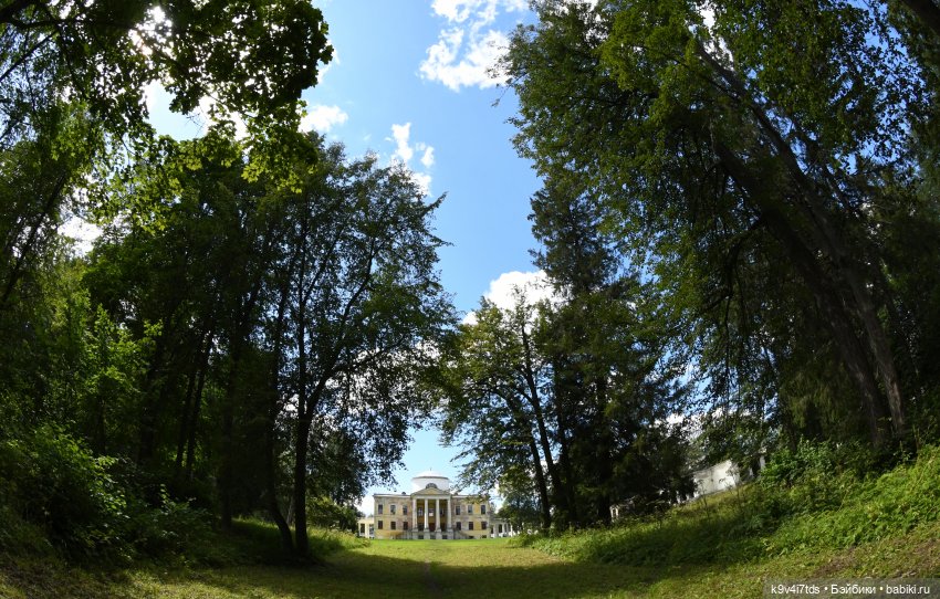 Усадьба Знаменское-Раёк, прогулка по парку