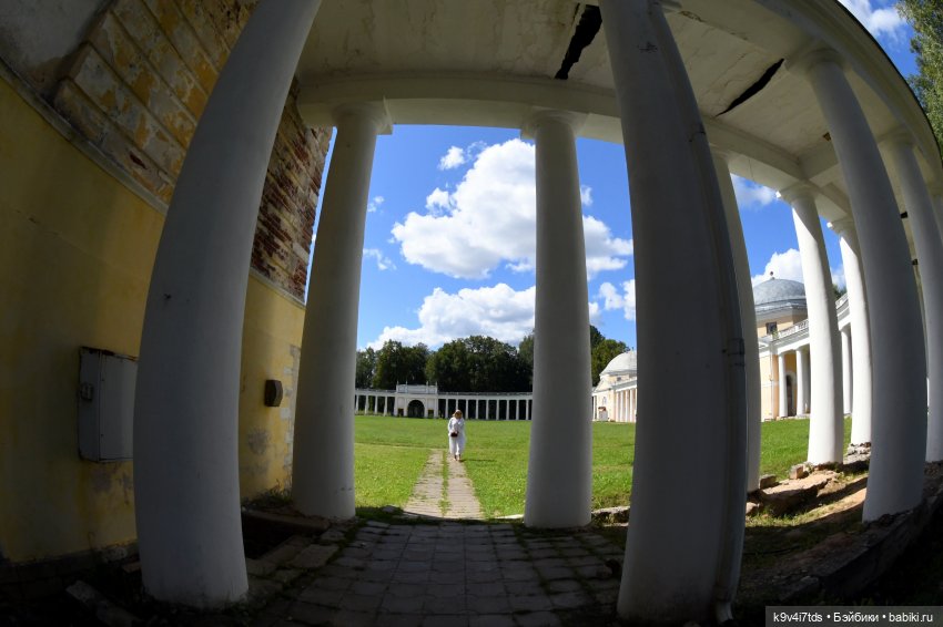 Усадьба Знаменское-Раёк, прогулка по парку