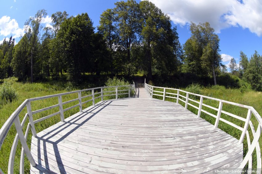 Усадьба Знаменское-Раёк, прогулка по парку