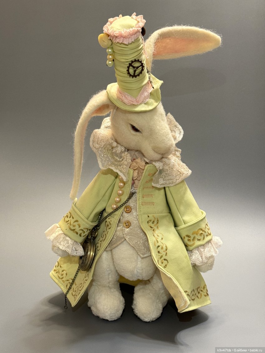 Белый Кролик — Домашние фото авторских игрушек: Тедди