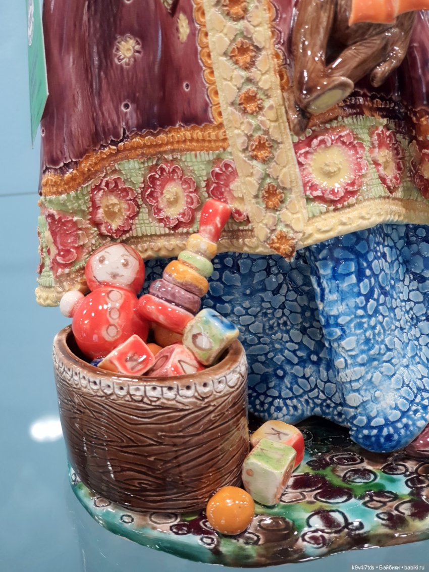 Новоторжская майолика | Бэйбики Новоторжская майолика — Музеи кукол и фабрики игрушек: фоторепортажи