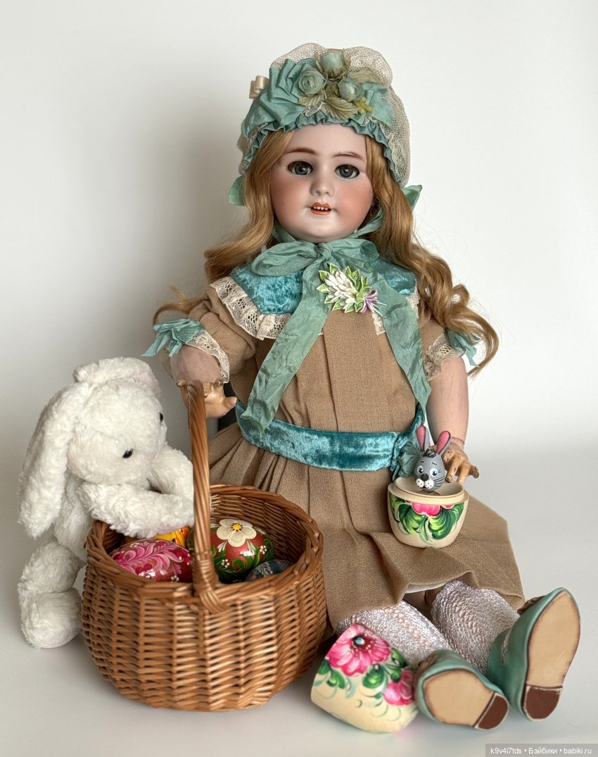 Весенняя девочка Элли — Антикварные куклы Jumeau (Жюмо): Tete Jumeau