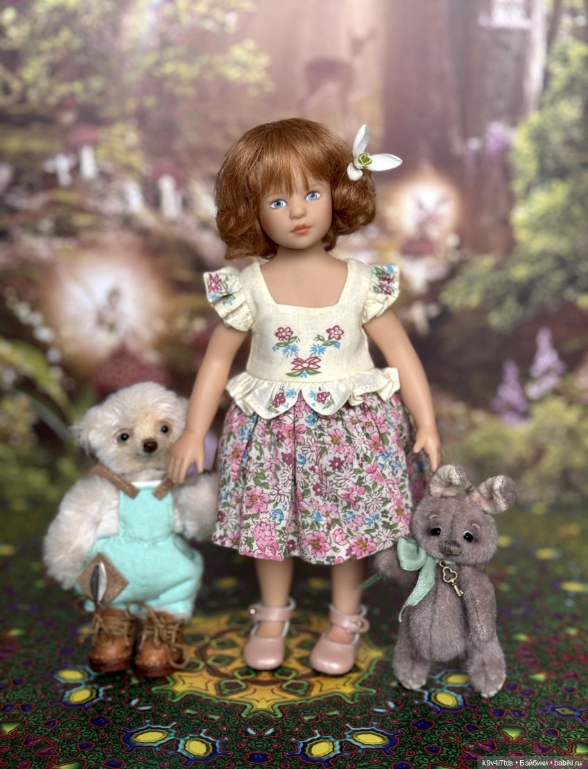 Пэтси и подснежники — Куклы Heidi Plusczok (Хайди/Хейди Плюсчок) — фото (фото 10)