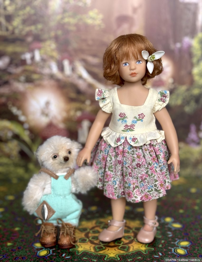 Пэтси и подснежники — Куклы Heidi Plusczok (Хайди/Хейди Плюсчок) — фото (фото 9)