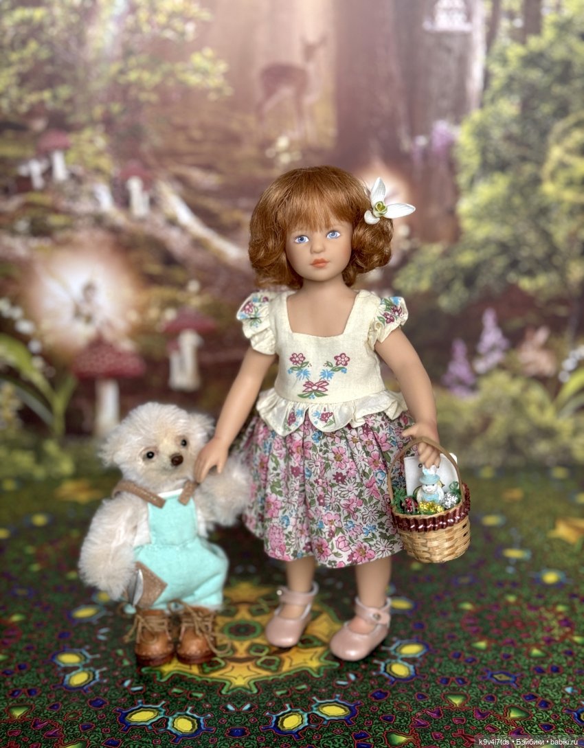 Пэтси и подснежники — Куклы Heidi Plusczok (Хайди/Хейди Плюсчок) — фото