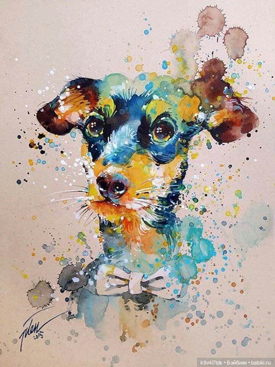 Акварельные картины Tilen Ti