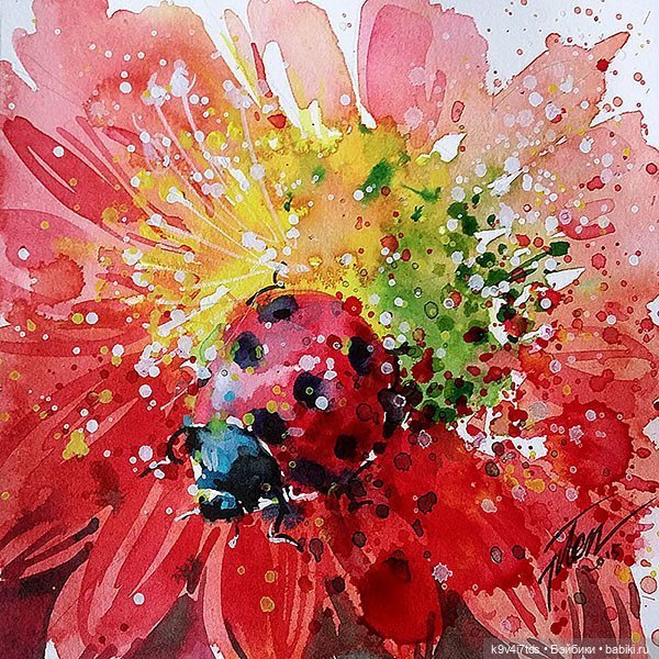 Акварельные картины Tilen Ti