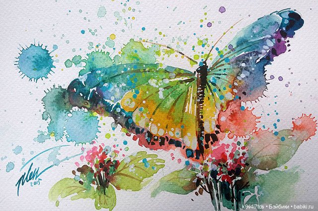 Акварельные картины Tilen Ti