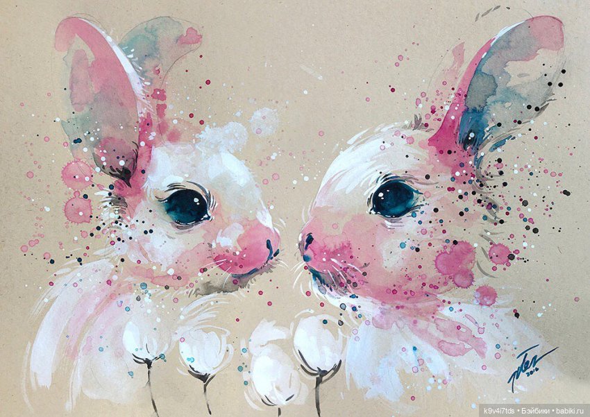 Акварельные картины Tilen Ti