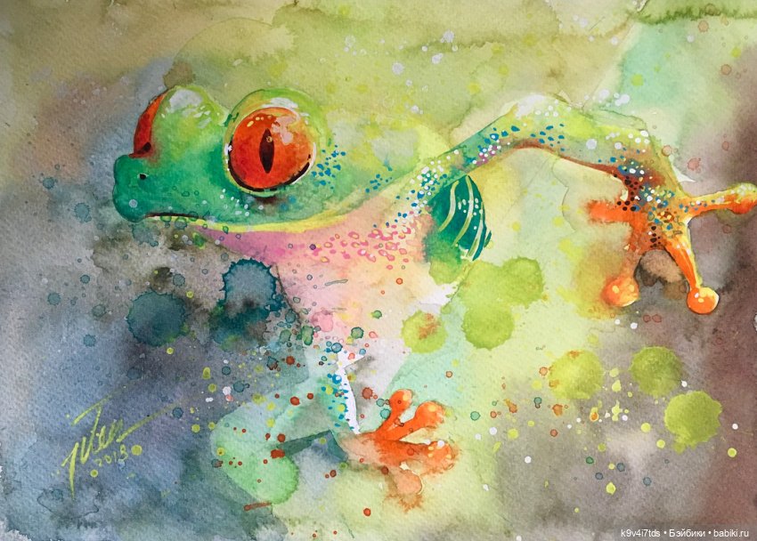 Акварельные картины Tilen Ti