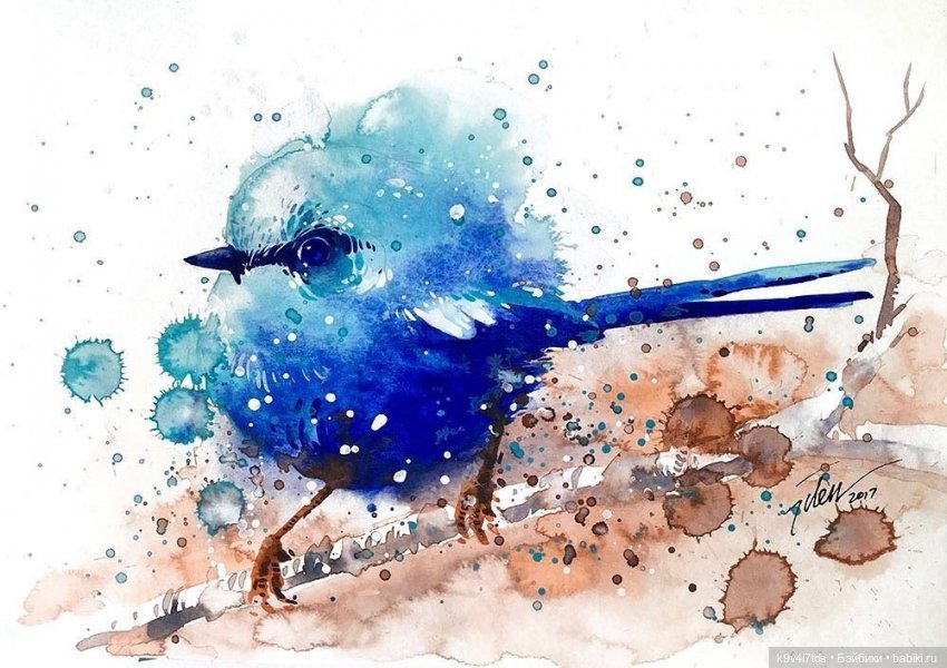 Акварельные картины Tilen Ti