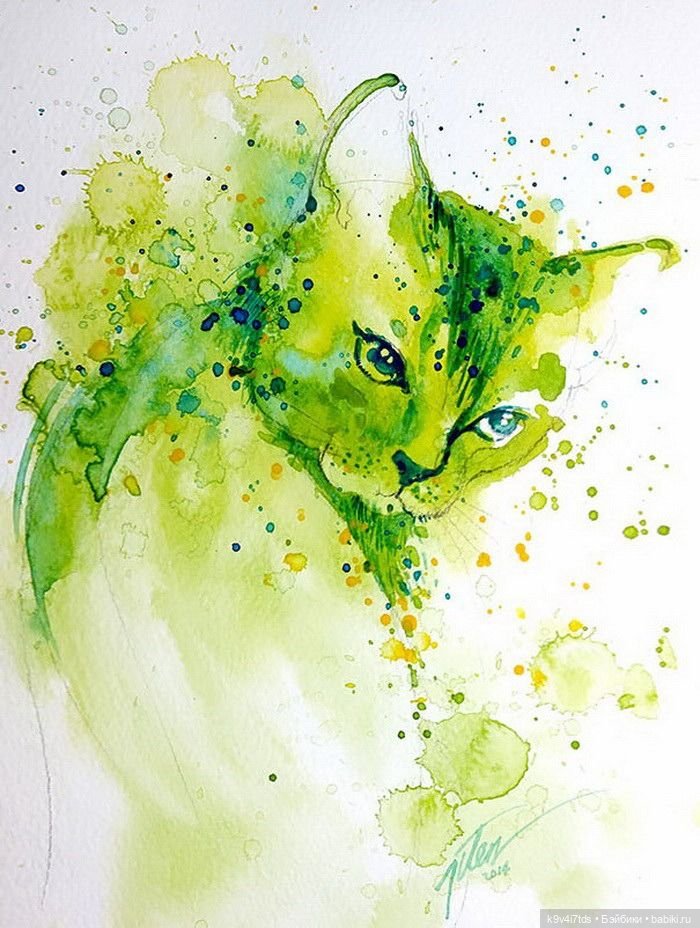 Акварельные картины Tilen Ti