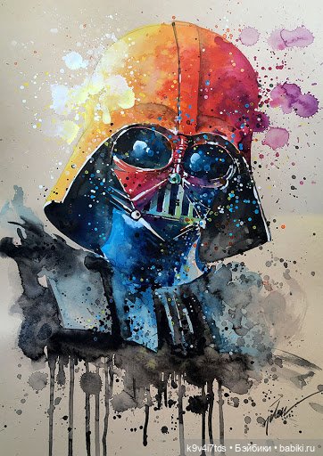 Акварельные картины Tilen Ti (фото 8)