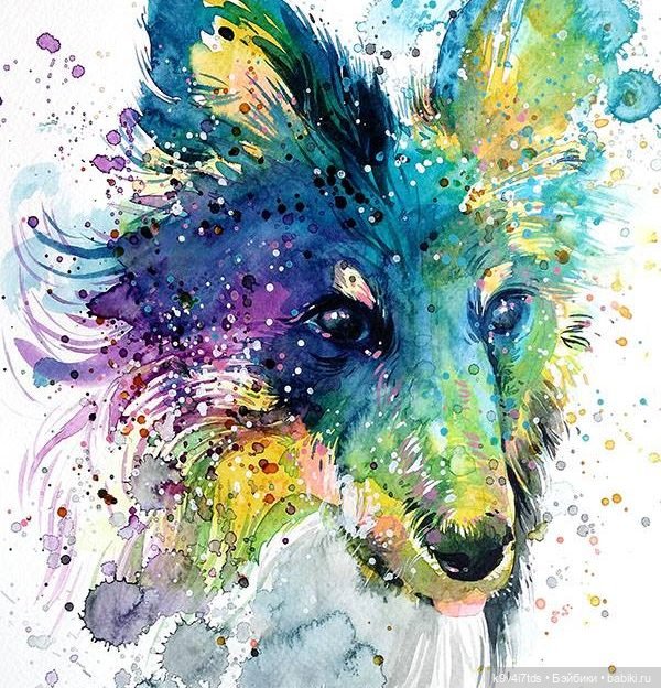 Акварельные картины Tilen Ti