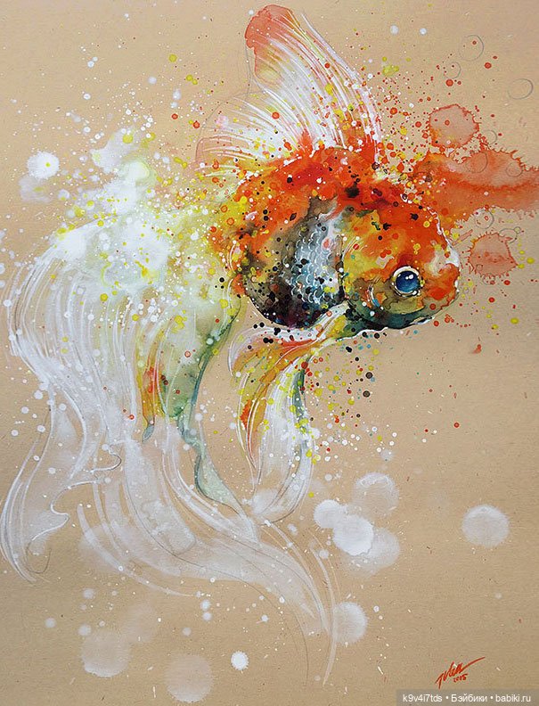 Акварельные картины Tilen Ti