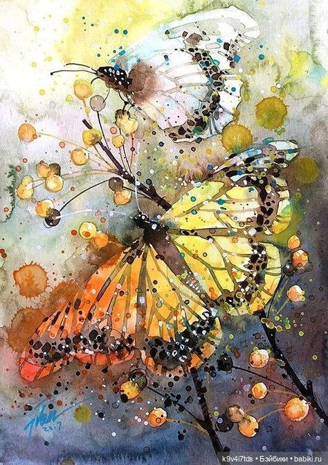 Акварельные картины Tilen Ti