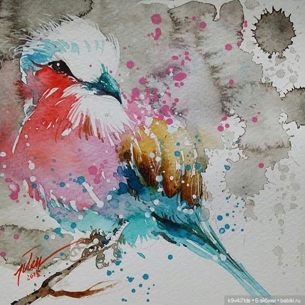 Акварельные картины Tilen Ti