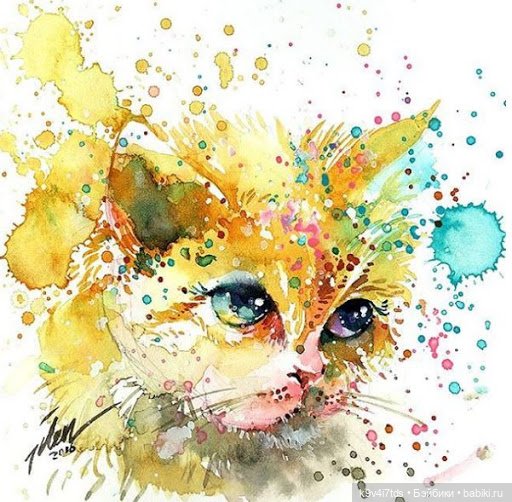 Акварельные картины Tilen Ti