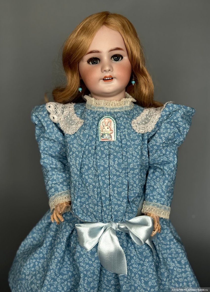 Элли в красивом платье — Антикварные куклы Jumeau (Жюмо): Tete Jumeau (фото 10)