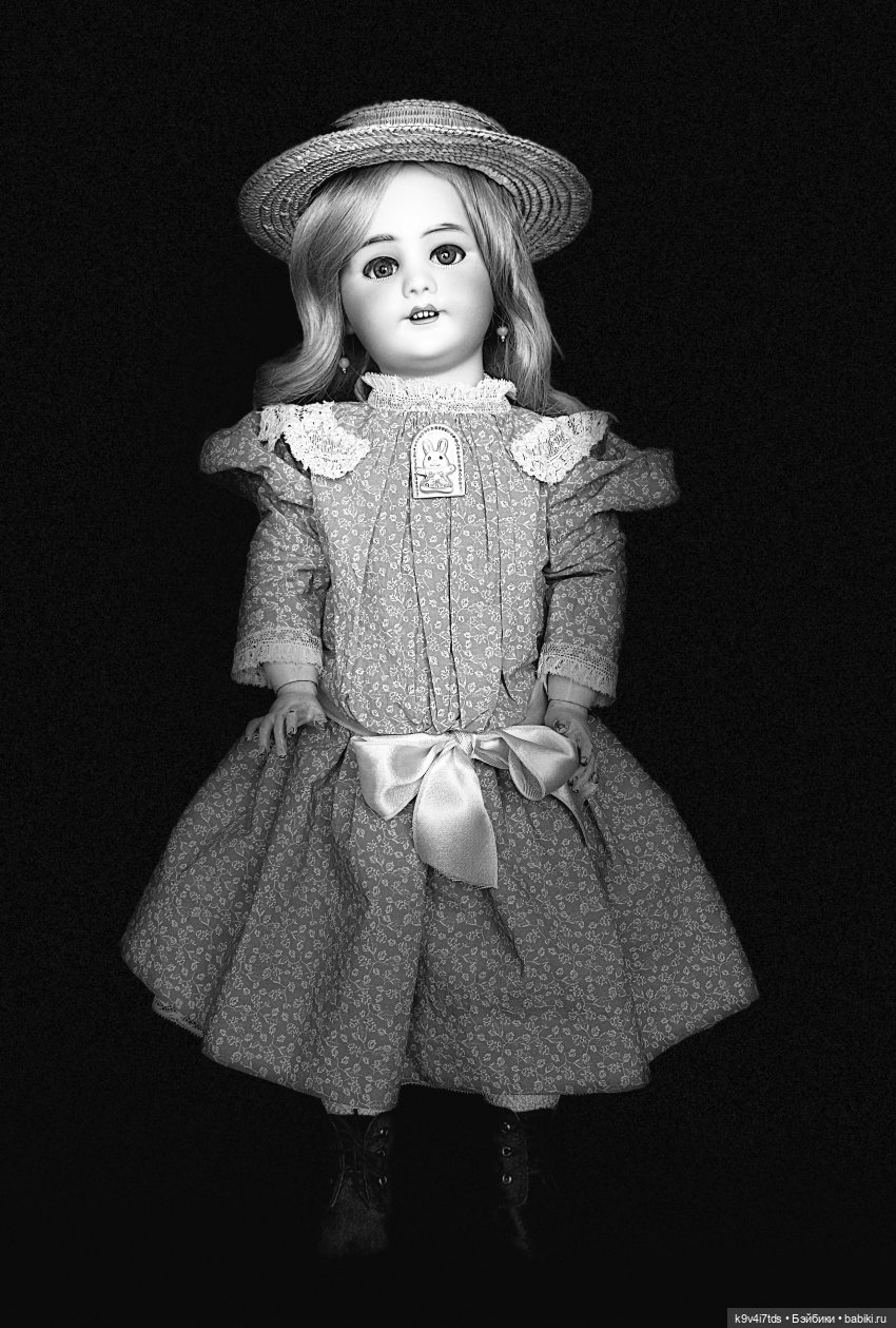 Элли в красивом платье — Антикварные куклы Jumeau (Жюмо): Tete Jumeau