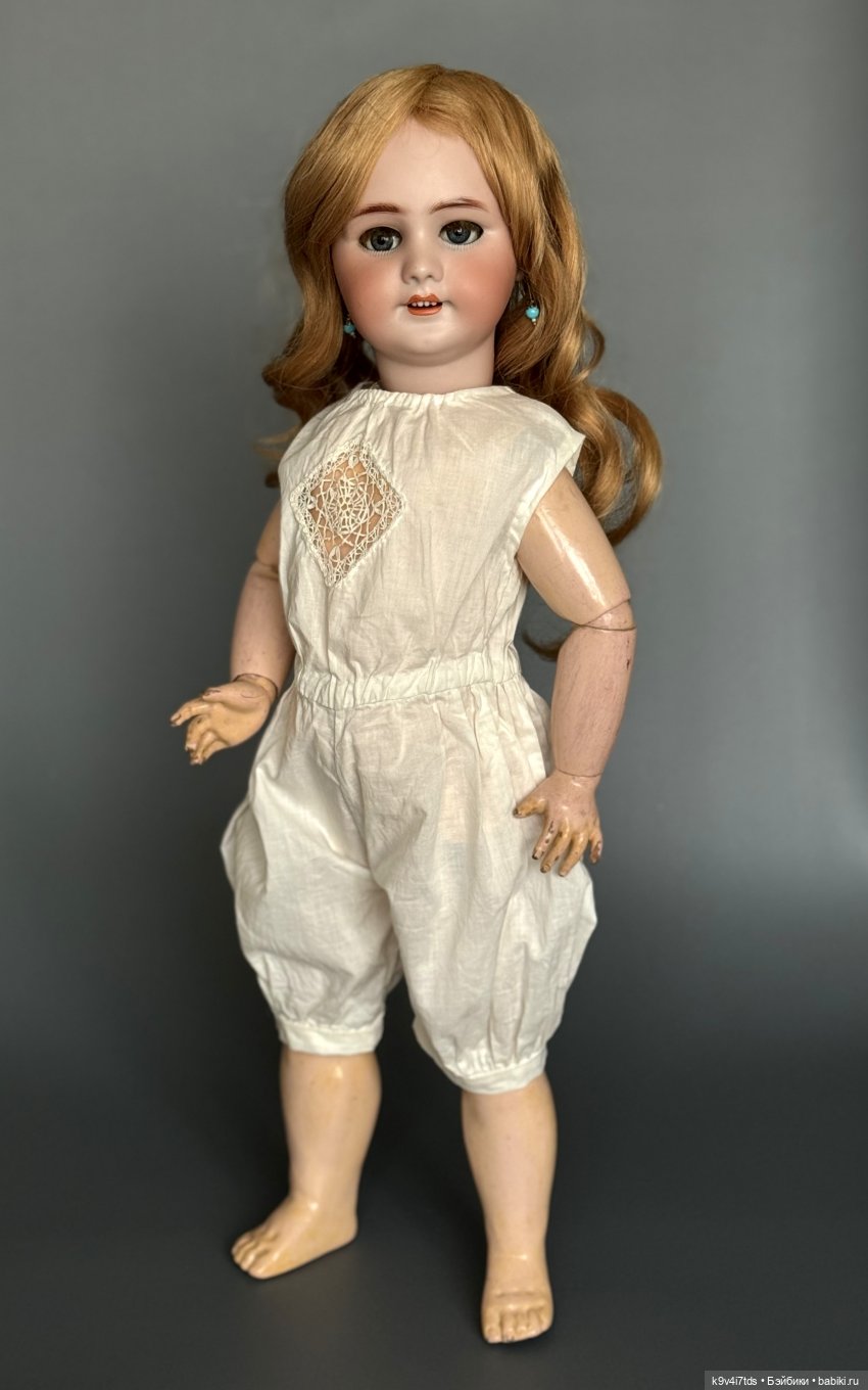 Элли в красивом платье — Антикварные куклы Jumeau (Жюмо): Tete Jumeau (фото 2)