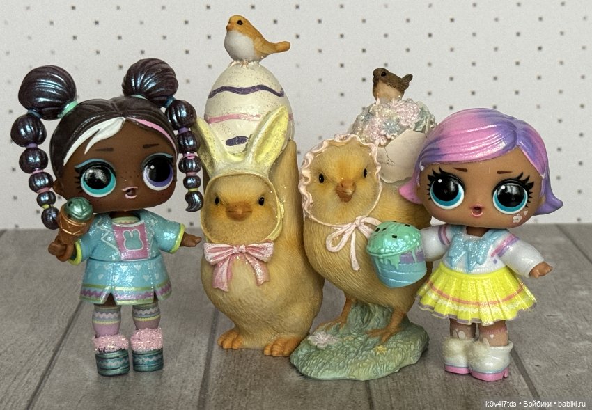 Весенняя Искорка ✨🐰💖 — Игровые куклы малыши от Fisher Price и MGA