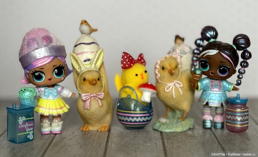 Весенняя Искорка ✨🐰💖 — Игровые куклы малыши от Fisher Price и MGA