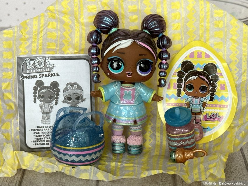 Весенняя Искорка ✨🐰💖 — Игровые куклы малыши от Fisher Price и MGA