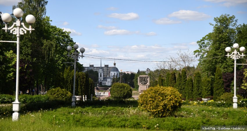 В Городском саду с Молли, город Тверь