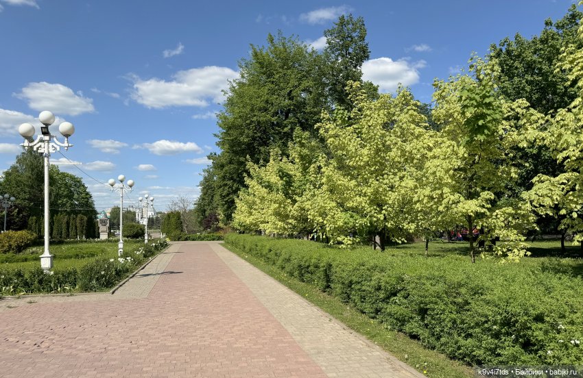 В Городском саду с Молли, город Тверь