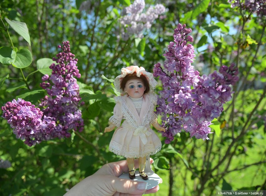 Сиреневая Сказка — Антикварные куклы Schoenau & Hoffmeister (Шенау): молд 1909 (фото 9)