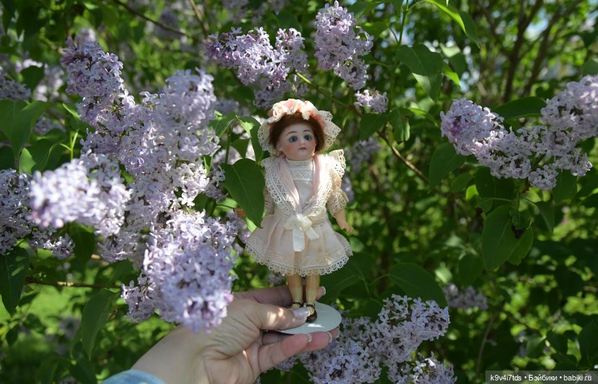 Сиреневая Сказка — Антикварные куклы Schoenau & Hoffmeister (Шенау): молд 1909 (фото 10)