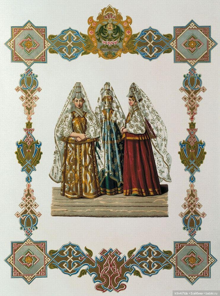 Русский народный костюм в произведениях русских художников XVIII - начала XX века, Федор Григорьевич Солнцев (фото 2)