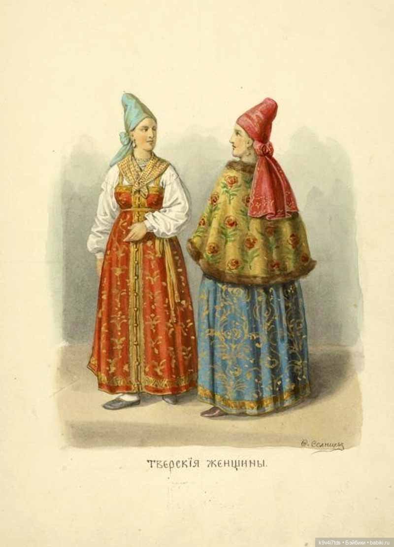 Русский народный костюм в произведениях русских художников XVIII - начала XX века, Федор Григорьевич Солнцев