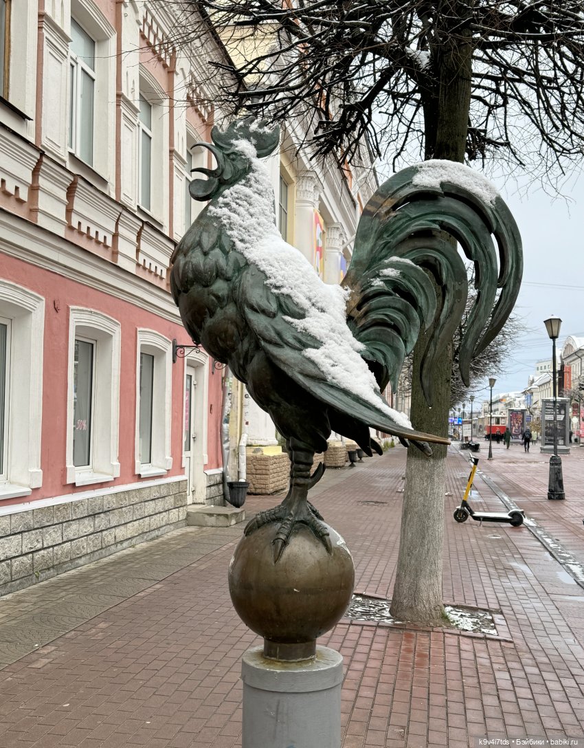 Ноябрьская Тверь, прогулка по Трёхсвятской улице