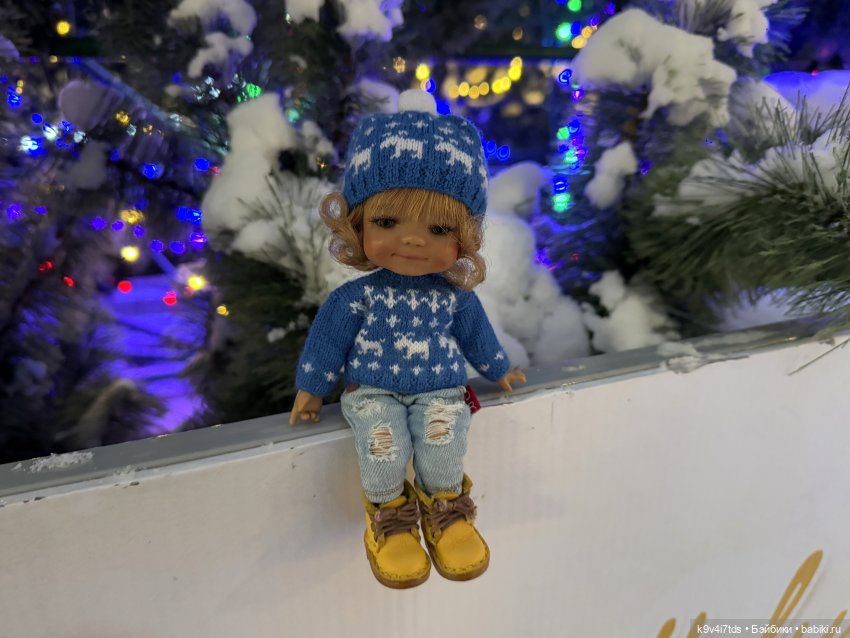 Зимняя прогулка Эллы — Куклы Meadow dolls (Медовушки): BJD (БЖД)