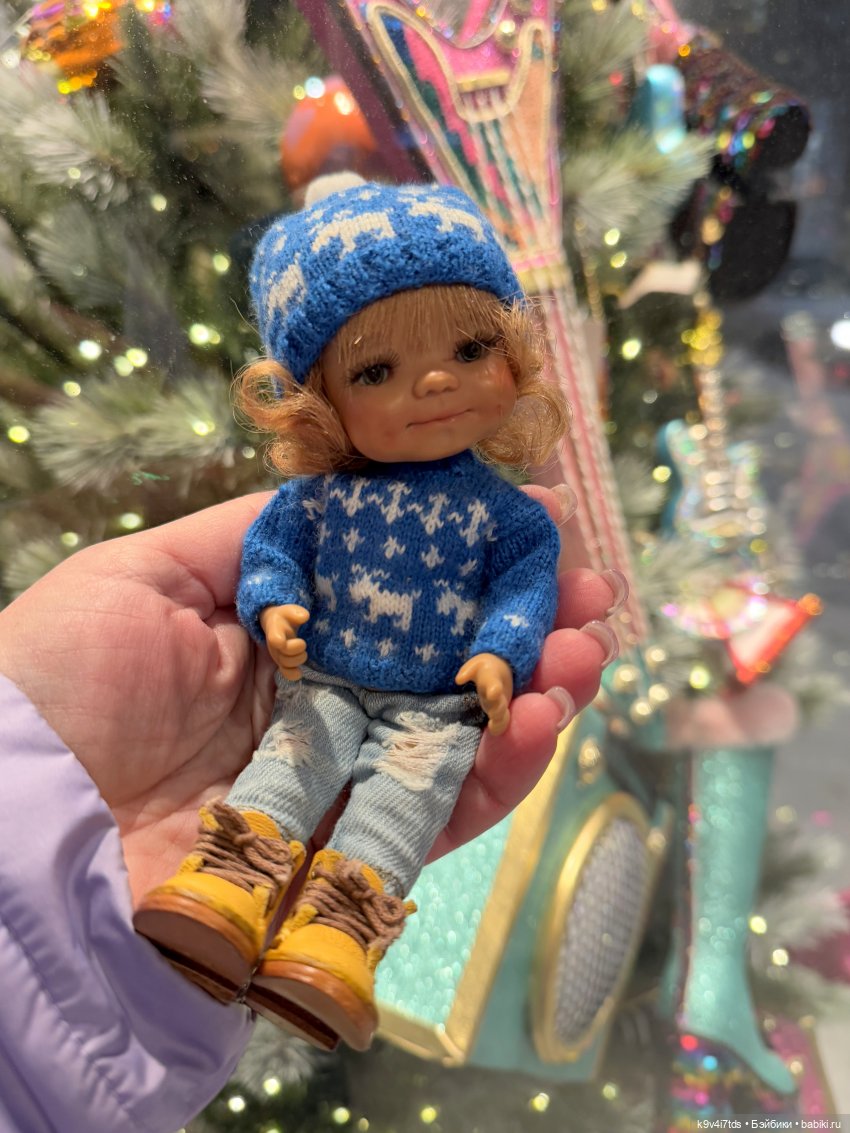 Зимняя прогулка Эллы — Куклы Meadow dolls (Медовушки): BJD (БЖД)