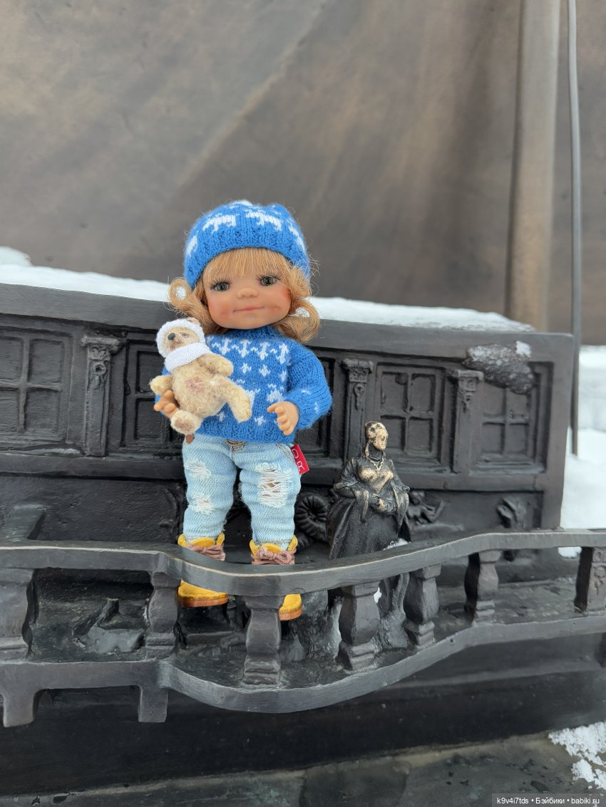 Зимняя прогулка Эллы — Куклы Meadow dolls (Медовушки): BJD (БЖД)