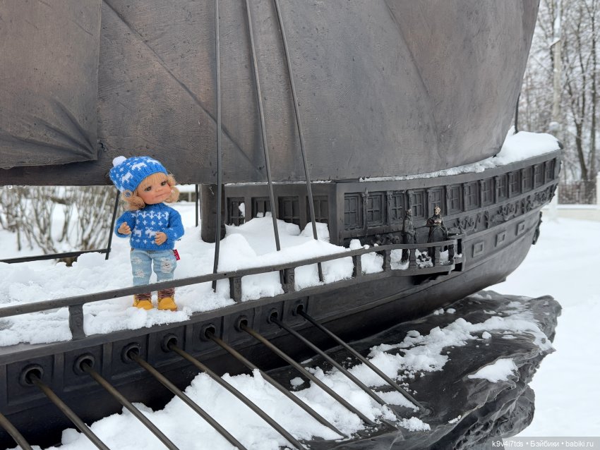 Зимняя прогулка Эллы — Куклы Meadow dolls (Медовушки): BJD (БЖД)