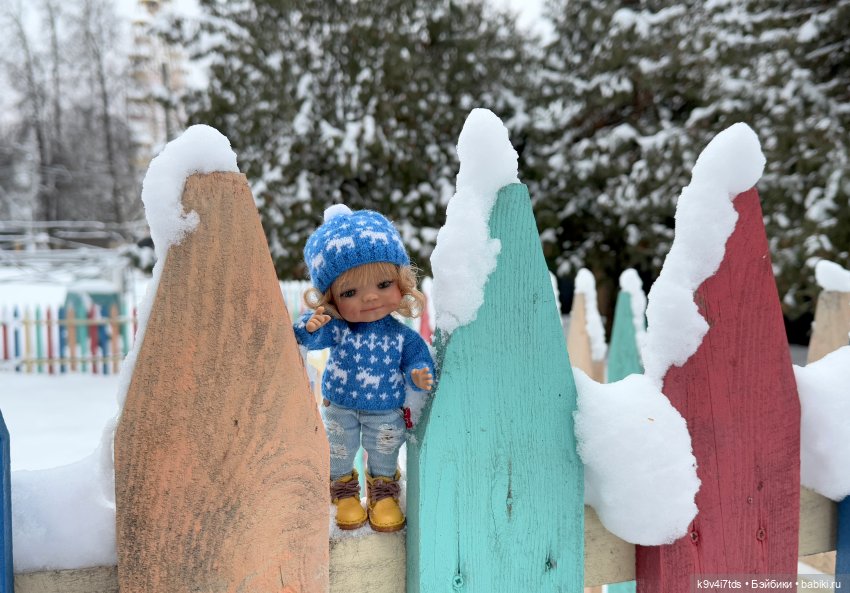 Зимняя прогулка Эллы — Куклы Meadow dolls (Медовушки): BJD (БЖД)